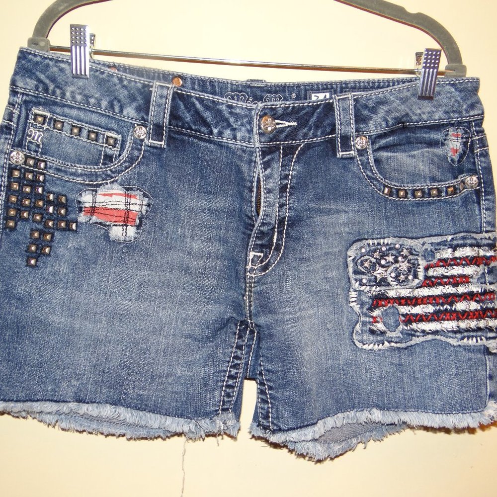 Miss Me Signature Jean Shorts  Style JP7531H2